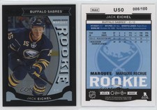2015 Upper Deck O-Pee-Chee Update Black Rainbow Foil /100 Jack Eichel Rookie RC