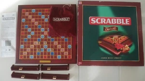 INNEN TOP: SCRABBLE DE LUXE! DIE BESTE Ausgabe des Klassikers! VOLLSTÄNDIG! - Bild 1 von 8