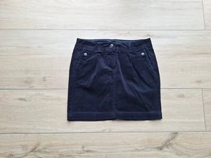 Damen Cord Rock Gr. 36 ~ blau Frauen Rock kurz super Zustand - Bild 1 von 6