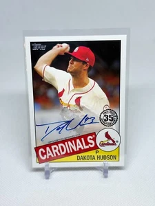Béisbol Topps Serie 2 2020 Dakota Hudson #85A-DH automático - Imagen 1 de 2