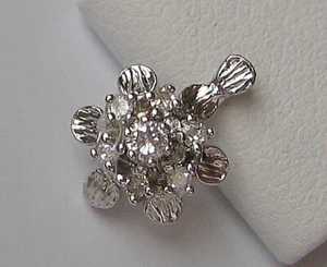 Brillant ♦️Diamant Anhänger aus 333 8kt Gold Weissgold Brillanten Diamond ♦️7750 - Bild 1 von 12