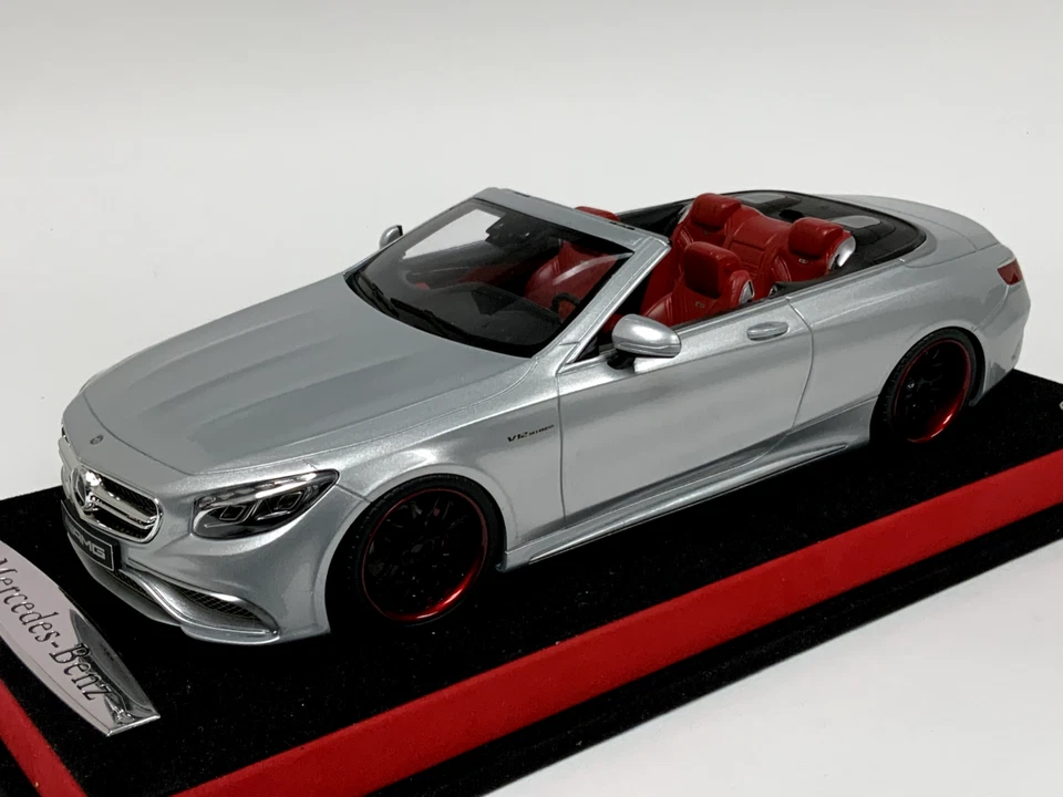Ruedas personalizadas 1/18 Mercedes Benz S65 Convertible GT Spirit GT764 AB077 Foto 1 de 4