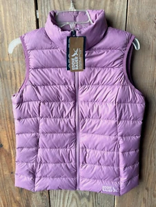 Eddie Bauer 650FP CirrusLite Ultralight Premium Down Vest Dusty Purple - M - NWT - Picture 1 of 7