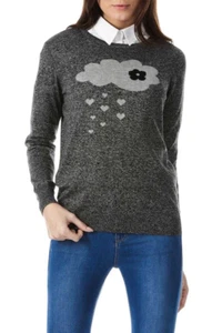 Sugarhill Boutique Dulcie Cloud Flower Sweater - Foto 1 di 8
