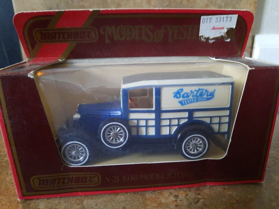 1984 Matchbox Models Of Yesteryear 1930 Model A Ford Delivery Barters Y-21 *NIB* - Image 1 of 4