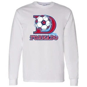 Dallas Tornado Long Sleeve Shirt Classic | NASL Soccer Team - Picture 1 of 9