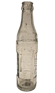 Botella de bebida pura transparente vintage LECO **BAJA DE PRECIO** - Imagen 1 de 5