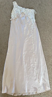 CAMISÓN SAKS QUINTA AVENIDA CHAMPAGNE TALLA PEQUEÑA NOVIA BODA NUEVO CON ETIQUETAS Foto 1 de 4