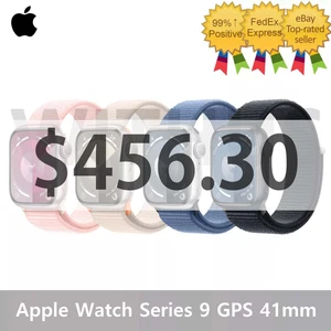[WYPRZEDAŻ] Apple Watch Series 9 GPS 41mm Światło startowe Aluminiowa obudowa Pętla sportowa - Zdjęcie 1 z 10