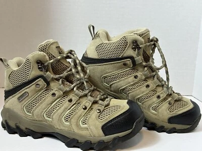 Red Head Hiking/Climbing/ Working Boots Waterproof Beige Suede Size 6.5 M Women - Image 1 of 4