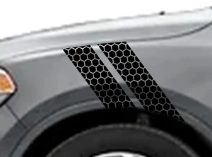 Calcomanía HONEYCOMB 4" Fender Hash Bar vinilo rayas carreras (se adapta a DURANGO) - Imagen 1 de 22