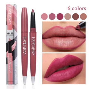 Lip Gloss Lip Liner Lip Tint Maker Matte Lipstick Lip Contour Line Waterproof @ - Picture 1 of 20