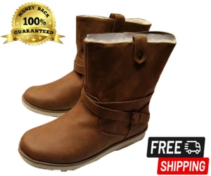 American Eagle Kids Cognac Boots - Picture 1 of 2