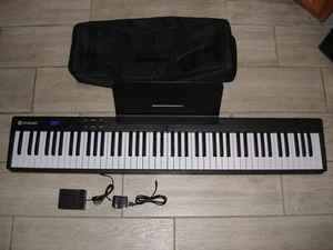 VANGOA Teclado Plegable 88 Teclas Piano Portátil Plegable Piano Bluetooth MIDI Negro - Imagen 1 de 6