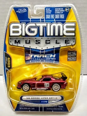 JADA 2008 BIGTIME MUSCLE TRACK SERIES '08 DODGE VIPER SRT10 WAVE 17 #179 (B) - Image 1 of 4