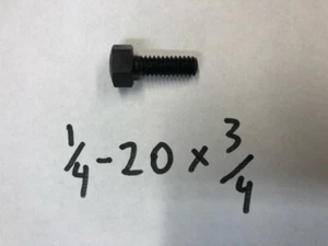 1/4 - 20 x 3/4 hohe Sechskantkappe Schraube, Reproduktion, Vorkrieg, Klasse 8 - Bild 1 von 1