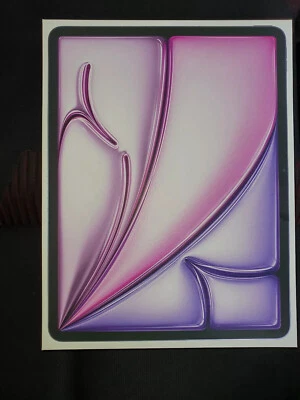 APPLE 13" iPad Air Wi-Fi (MV2C3NF/A) 128GB, Purple |New|Sealed|Wrnty|UK Spx|Sale - Image 1 of 4