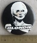 vtg Og blondie Debbie Harry Rip Her To Shreds 55mm Pin badge Punk New Wave