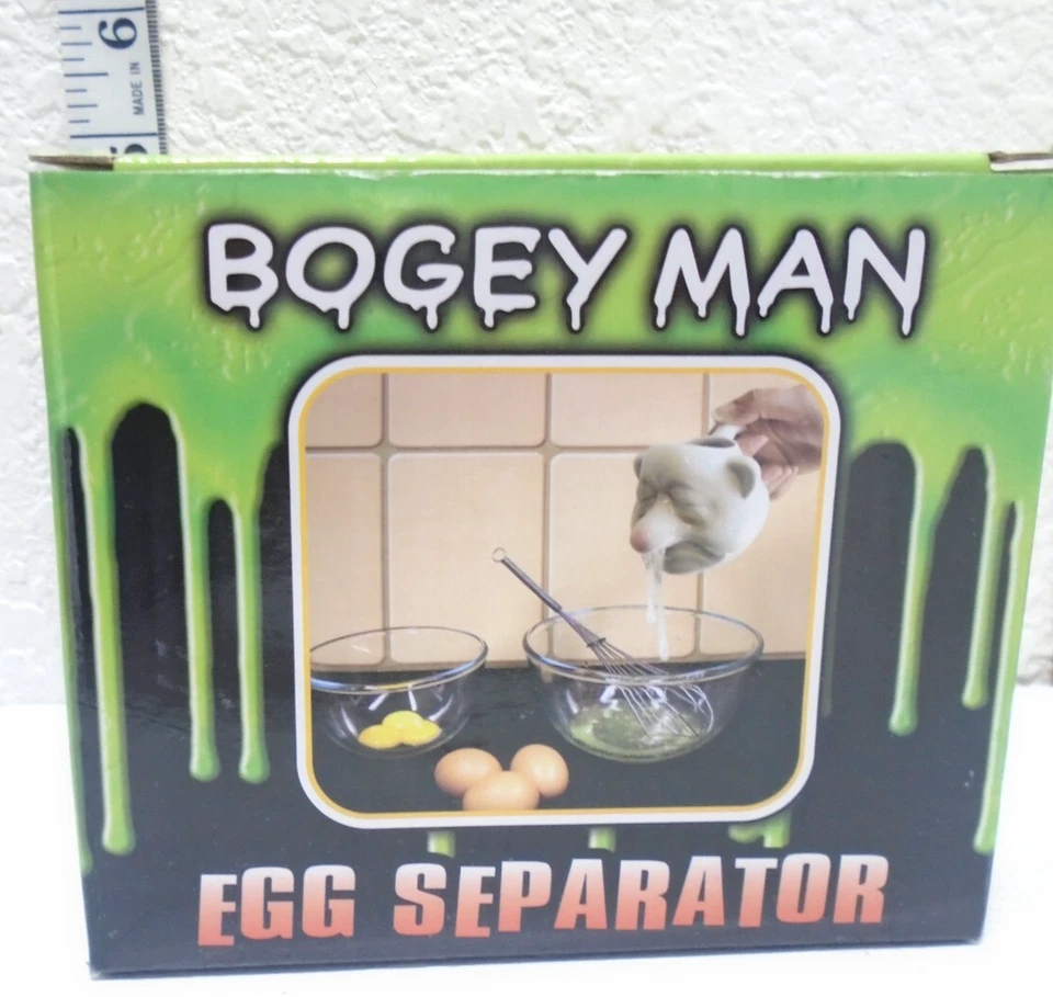 D-Zine 11668 Ceramic Bogey Man Egg Separator