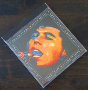Bryan Ferry, Roxy Music, Street Life, 20 Great Hits, CD, 1986, EG - Picture 1 of 5