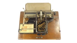 Maquina de escribir RARA MIGNON Nº2 CROMADA AÑO 1905 Typewriter Schreibmaschine - Imagen 1 de 15