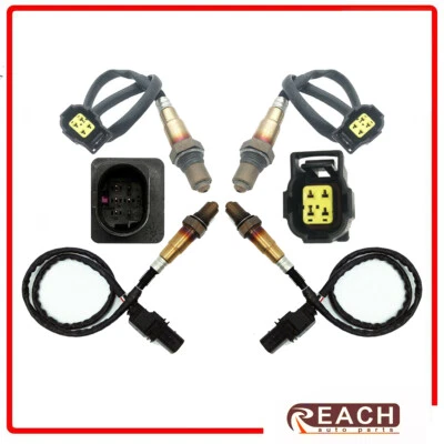 4PCS Up+Downstream Oxygen O2 sensor 1 & 2 for 2006-2007 Mercedes-Benz C230 2.5L - Image 1 of 4
