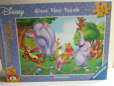 Puzzle Winnie The Pooh Ravensburger 24 Pezzi 69x49 cm 2+ Anni Disney Bambini - Immagine 1 di 4