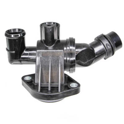 Carcasa termostato refrigerante motor compatible con Volkswagen Eos GTI 2006-2009, Jetta, Passat Foto 1 de 4