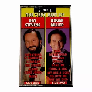 Ray Stevens & Roger Miller: Very Best Of (Cassette, 1986 Priority) Pop, Country - Picture 1 of 4