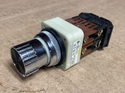 NUEVO FUJI AH30-S2B22 Negro 2 Posiciones Selector Interruptor Botón 2NO 2NC Foto 1 de 4