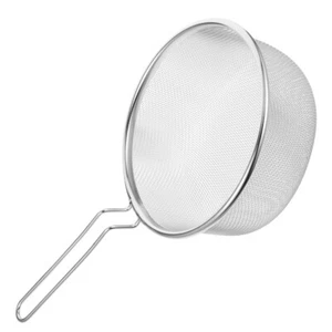 18cm Kitchen Mesh Strainer For Pasta Draining And Deep Frying - Picture 1 of 12