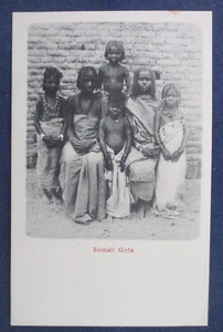 ca1910 Africa Native Somoli Girls Mother & Children Postcard - Picture 1 of 2