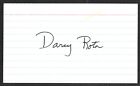Darcy Rota  Debut 1973  Flames Canucks Signed Autograph Auto 3X5 Index Coa