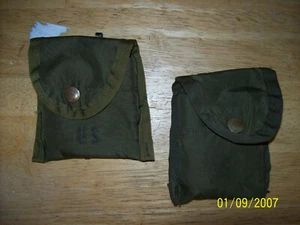 US Army USMC Military ALICE First Aid Compass Pouch, Lot of 2 with clips - Picture 1 of 7