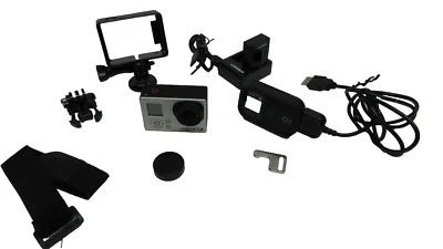 GoPro HERO 3 Camcorder Black Edition With Wireless Remote and Accessories - Image 1 of 4