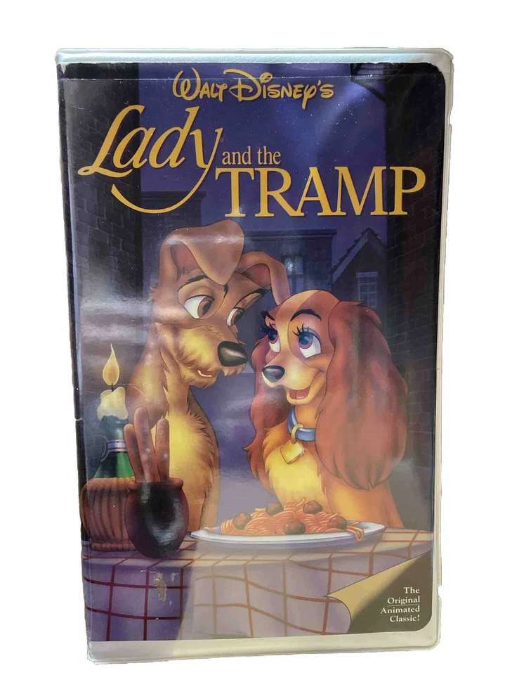 Lady and the Tramp (VHS, 1998, Black Diamond) - Image 1 of 1