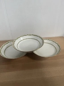 Chas Field Haviland Gda France Salad Bowl  Plate. Lot Of 3 - Picture 1 of 6