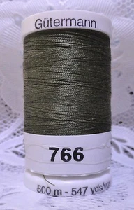 NEW 1 Moss Green GUTERMANN 100% polyester Sew-All thread 547 yards Spool - Picture 1 of 2
