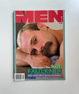 SUPER RARE Advocate Men May 1987 - Vintage Gay Magazine, Handsome Male Models - Bild 1 von 1
