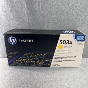 Cartuccia toner originale HP LaserJet 503A giallo Q7582A SIGILLATA OEM originale - Foto 1 di 6
