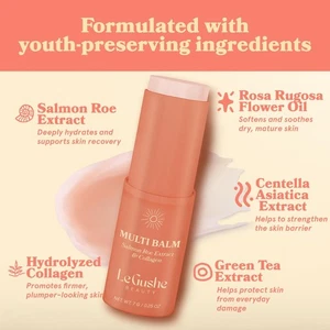 All-in-One Face Balm Stick Anti-Aging Under Eye Balm Stick with Salmon Roe - Picture 1 of 6