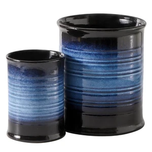 Utensil Holder: 7.2"+6.4" Ceramic Kitchen Utensil Holder for Countertop, Larg... - Bild 1 von 7