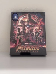 Avengers Infinity War Blufans Exclusive Fullslip Blu-ray 3D + 2D - Picture 1 of 5
