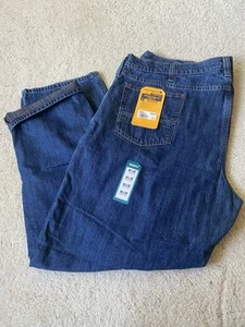 Carhartt Relaxed Fit Flannel Lined 5-Pocket Dark Blue - Wide Leg - Size 46X32 - NWS - Bild 1 von 15