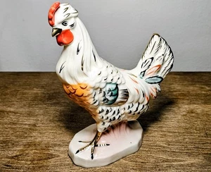 Vintage Porzellan Huhn Figur ~ Tschechoslowakei - Bild 1 von 6