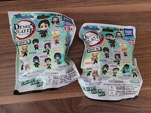 Demon Slayer Hoppin Fig Mini Figure Borsa Cieca - Non Aperta (Confezione da 2) - Foto 1 di 2