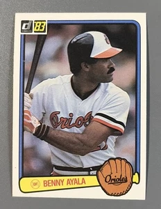 1983 Donruss Baseball Benny Ayala Baltimore Orioles #331 - Bild 1 von 2