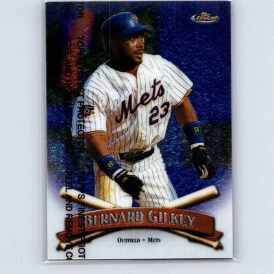 1998 Finest Bernard Gilkey #208 New York Mets - Image 1 of 2