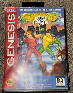 VIDEOJUEGO SEGA GENESIS BATTLETOADS DOUBLE DRAGON ULTIMATE TEAM CIB CON MANUAL - Imagen 1 de 15