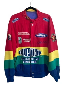 Vintage Jeff Hamilton Winston Cup Racing Collection Serie Bomberjacke Herren Gr. 2xl - Bild 1 von 15